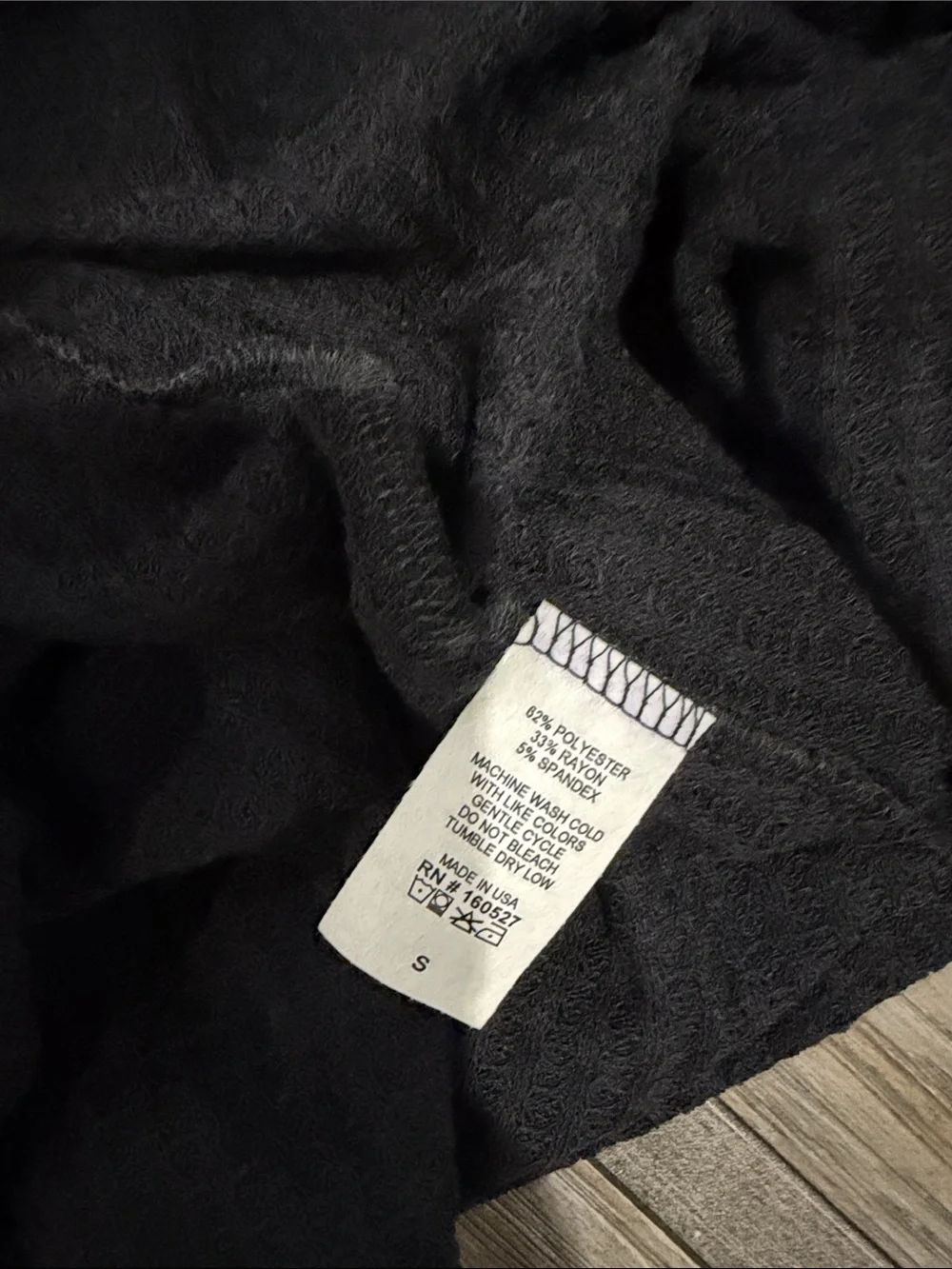 Soft ladies Black Hooded Cardigan Lightweight Open Front Sweater